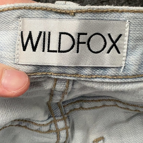 Wildfox Extreme Distressed Light Wash Jeans – Size 25 - Picture 4 of 5